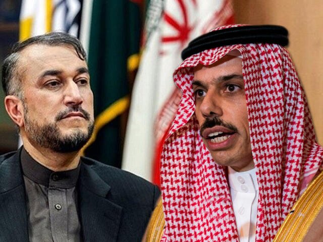 دیدار امیرعبداللهیان با وزیر خارجه عربستان