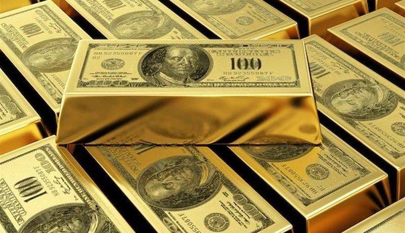 طلا صعودی شد، دلار کاهشی