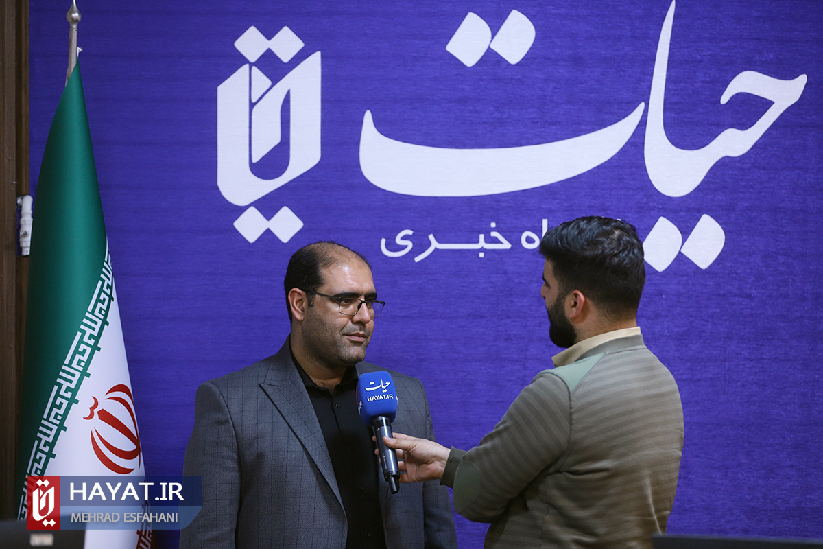 گزارش تصویری/ افتتاح رسمی پایگاه خبری حیات با حضور رئیس بنیاد شهید