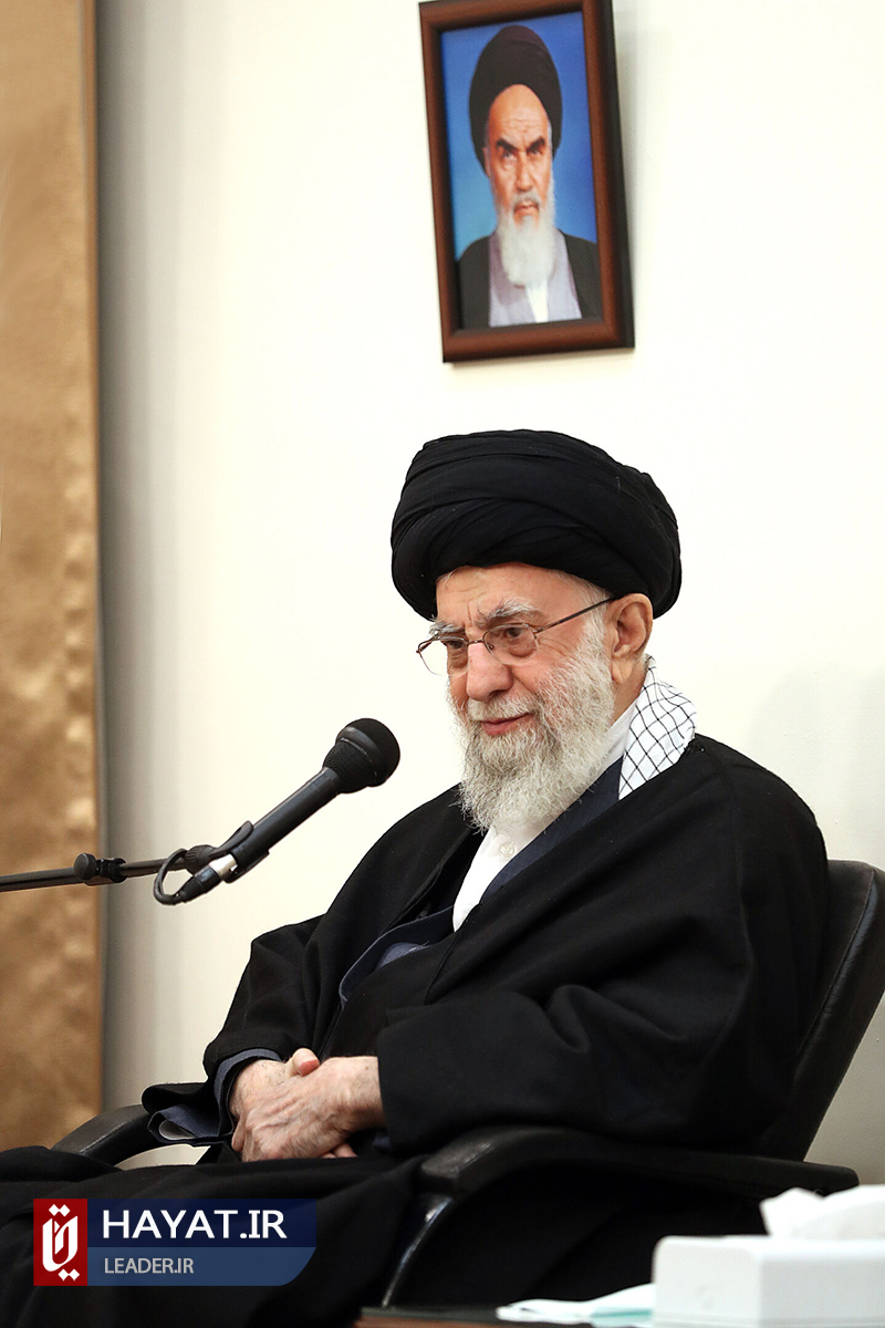 گزارش تصویری/ دیدار خانواده و اعضای ستاد بزرگداشت سردار سلیمانی با رهبر انقلاب