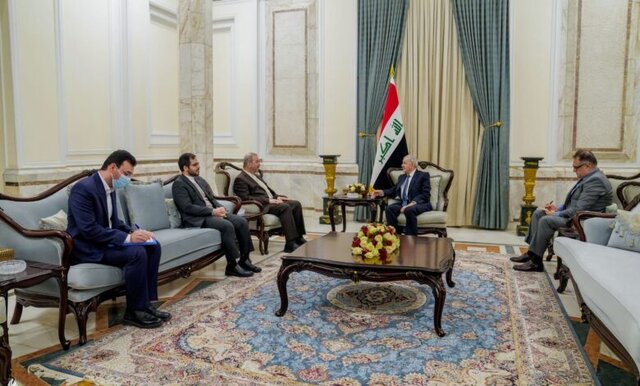 دیدار سفیر ایران با رئیس‌جمهور عراق