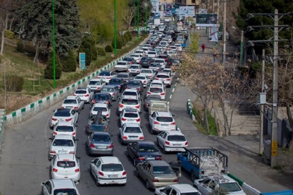 افزایش تردد در محورهای برون شهری