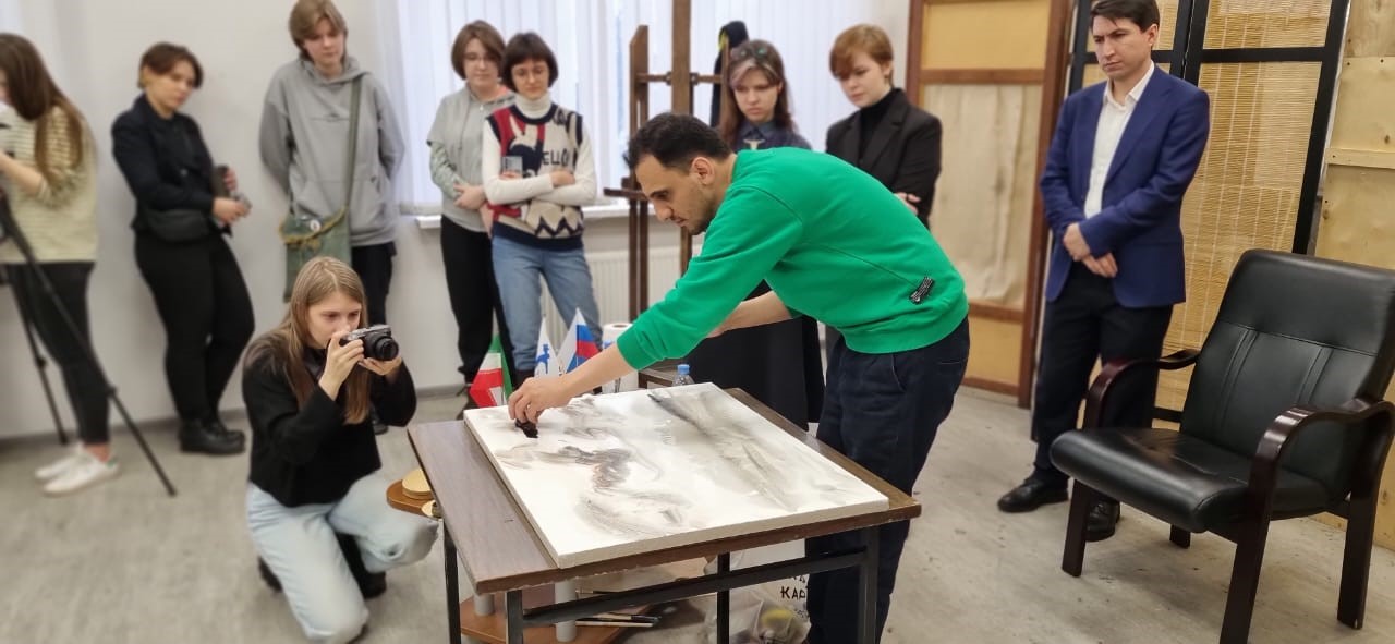 کارگاه آموزشی حسن روح الامینی در دانشگاه سینمایی مسکو برپا شد