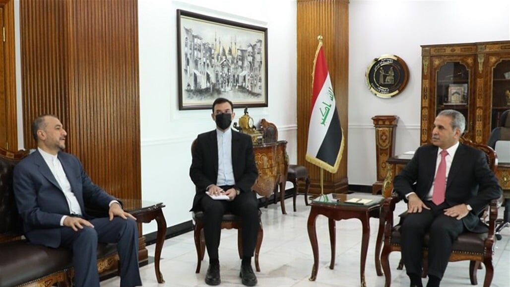 دعوت رسمی از رئیس شورای عالی قضایی عراق در دیدار امیرعبداللهیان با زیدان