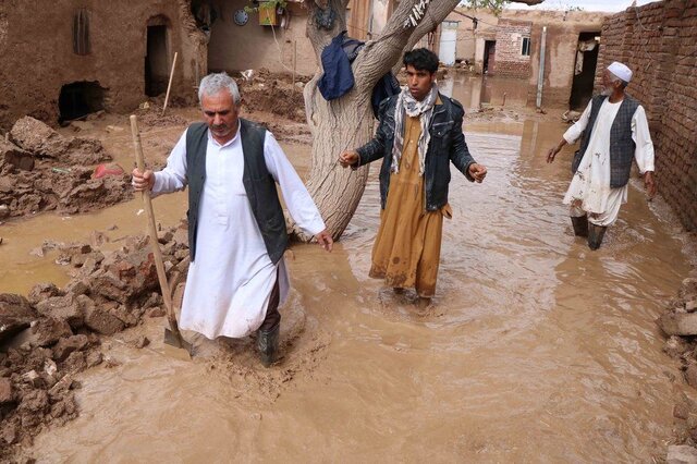 سیل در شمال افغانستان منجر به تخریب منازل شد