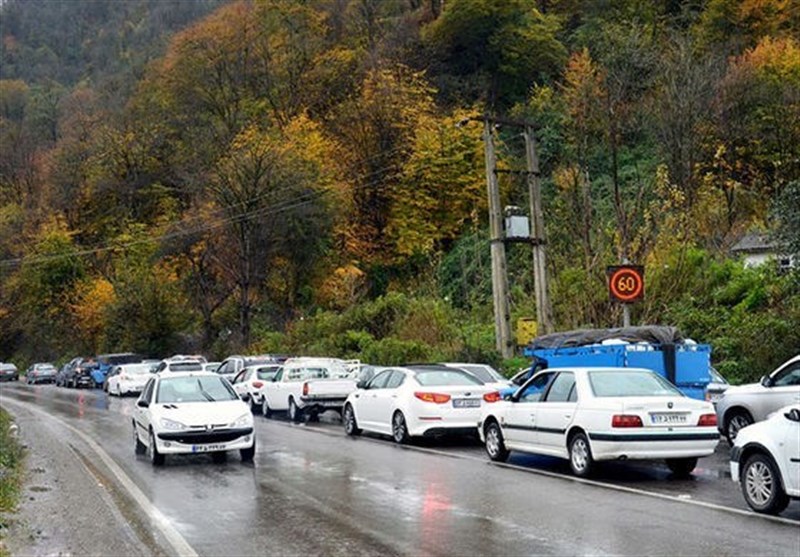 ترافیک پرحجم برگشت مسافران از مازندران