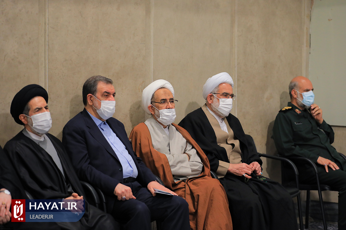 گزارش تصویری/ دیدار مسئولان نظام با رهبر انقلاب اسلامی