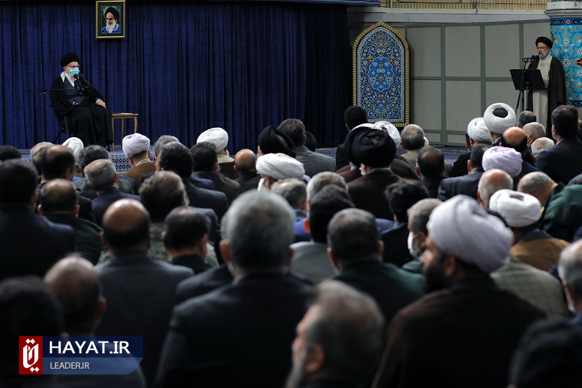 گزارش تصویری/ دیدار مسئولان نظام با رهبر انقلاب اسلامی