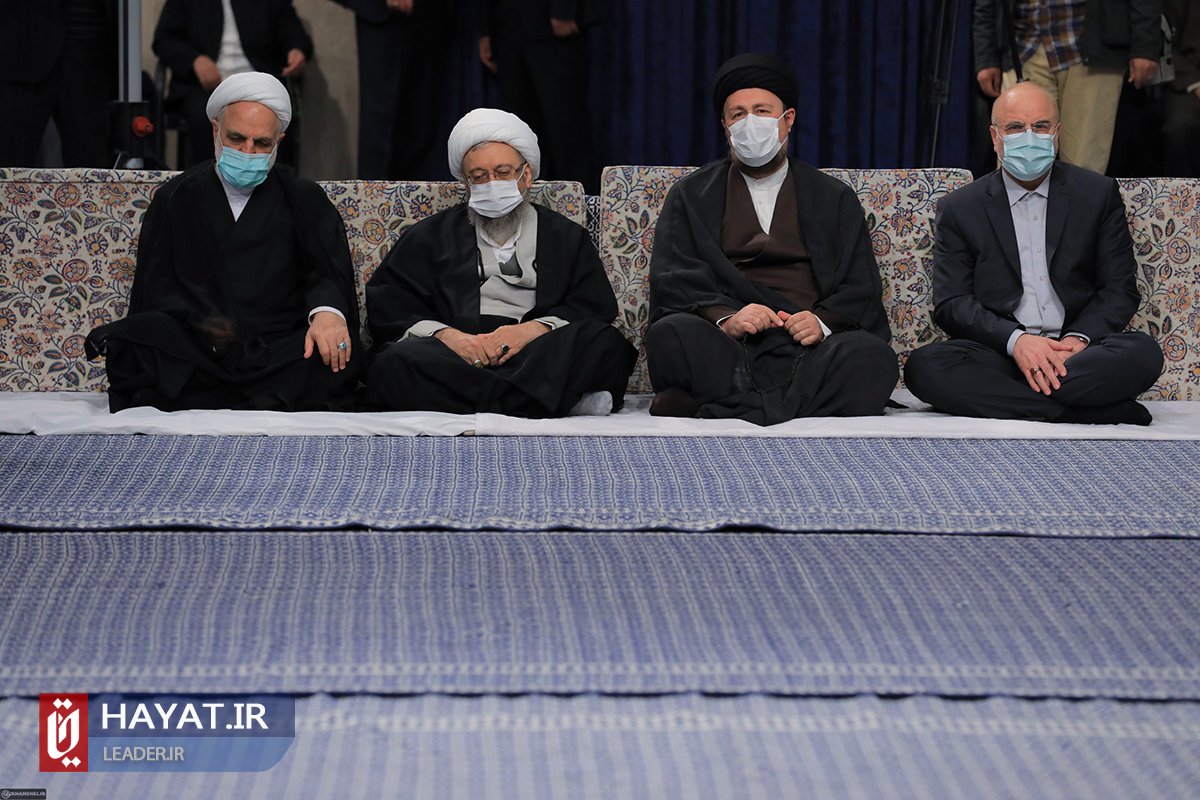 گزارش تصویری/ دیدار مسئولان نظام با رهبر انقلاب اسلامی
