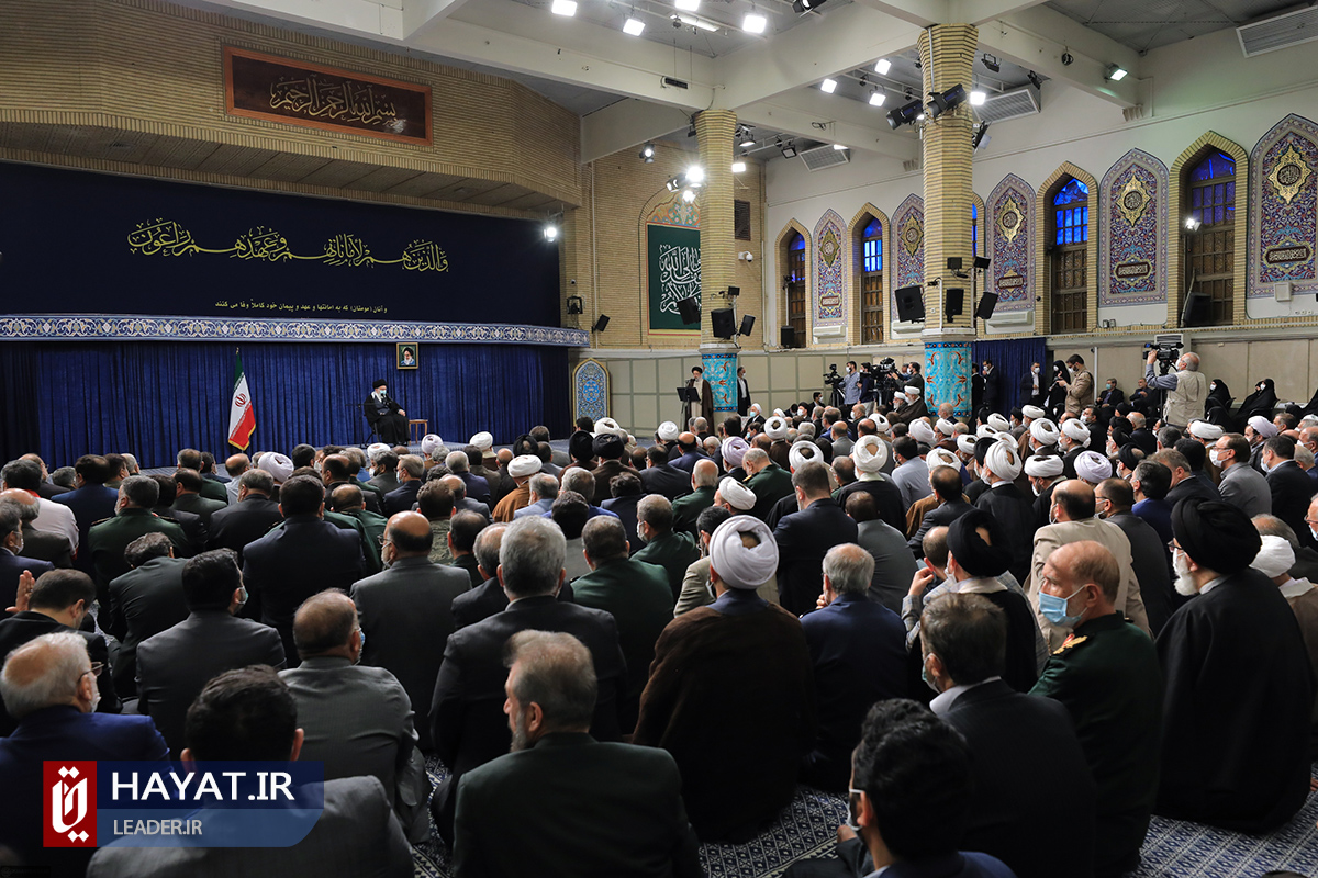 گزارش تصویری/ دیدار مسئولان نظام با رهبر انقلاب اسلامی
