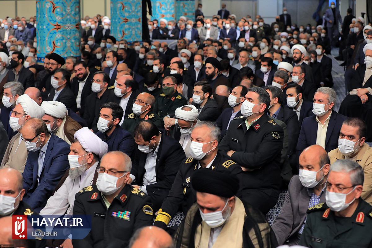 گزارش تصویری/ دیدار مسئولان نظام با رهبر انقلاب اسلامی