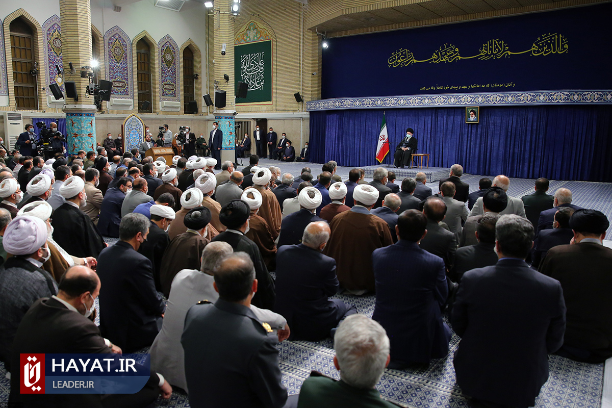 گزارش تصویری/ دیدار مسئولان نظام با رهبر انقلاب اسلامی