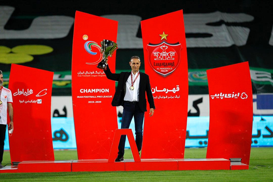پرسپولیس قهرمان لیگ بیست و دوم