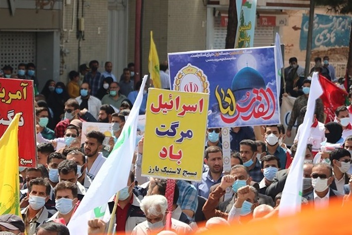 آغاز راهپیمایی روز قدس در 1000 شهر کشور/ ایرانی‌ها امروز مظلومیت مردم فلسطین را فریاد می‌زنند 
