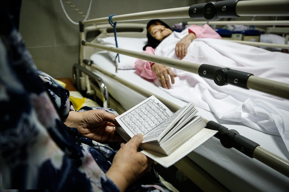 فیلم/ برگزاری ️مراسم سومین شب قدر در بیمارستان خاتم الانبیا