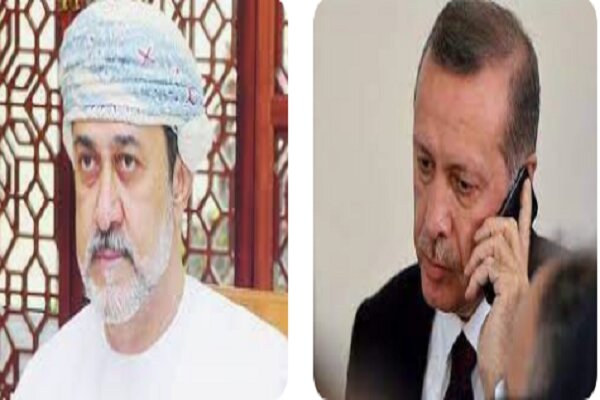 گفتگوی تلفنی رئیس‌جمهور ترکیه و سلطان عمان