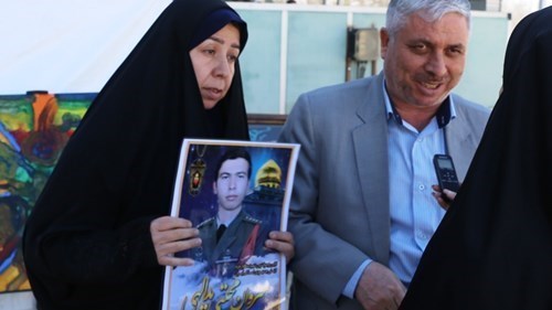 پسرم شهادت را انتخاب کرده بود