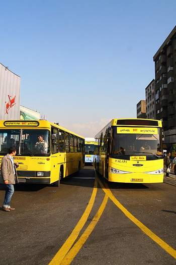 خدمات شرکت واحد اتوبوسرانی تهران در روز عید فطر