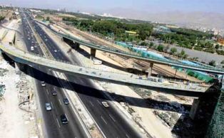 بهره برداری از پل های تقاطع بزرگراه شهید باکری