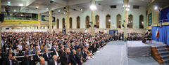رهبر انقلاب اسلامی در دیدار استادان و اعضای هیأتهای علمی دانشگاهها:

مسئولان قدرشناس اساتید مؤمن و انقلابی باشند
