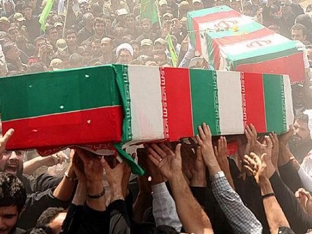 پیکر مطهر ۷ شهید دفاع مقدس در همدان تشییع و خاکسپاری می‌شود